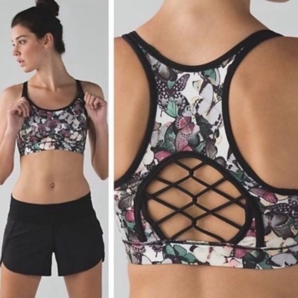 lululemon athletica Other - Lululemon Butterfly Spirts Bra - Sweaty or Not - 8